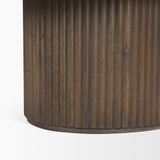 Terra Oval Coffee Table w/ Storage