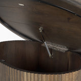 Terra Oval Coffee Table w/ Storage