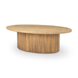 Terra Oval Coffee Table w/ Storage
