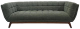 Tyson sofa fabric and stitching detail from Couch9 Furniture Calgary