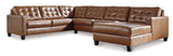 Boston 4 Pcs Sectional with RHF Chaise