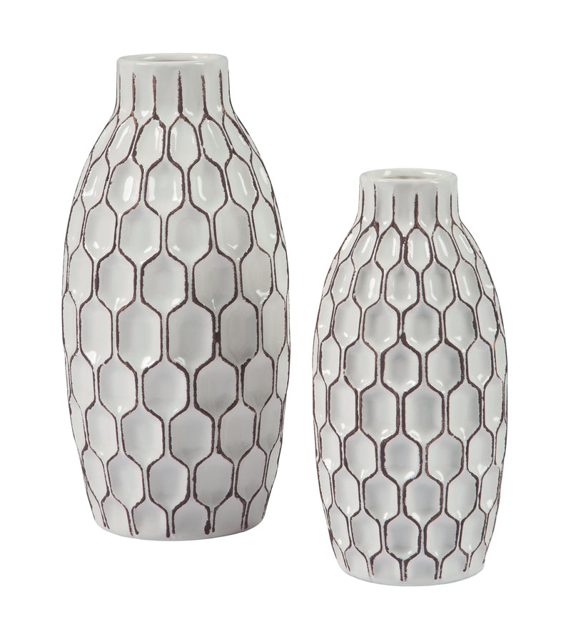 DIONNA 	VASE SET (2/CN)