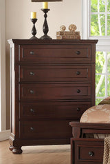 RIDGEDALE QUEEN STORAGE BED-BROWN
