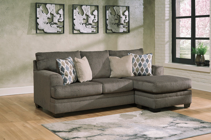 Rowen Sofa Chaise - Slate Color