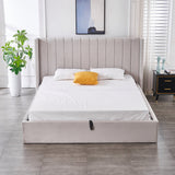 TERRY GREY KING HYDRAULIC BED