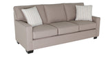90907 sofa made in Canada styled in modern home for customers in Okotoks and Airdrie