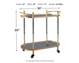 CORDLAND BAR CART