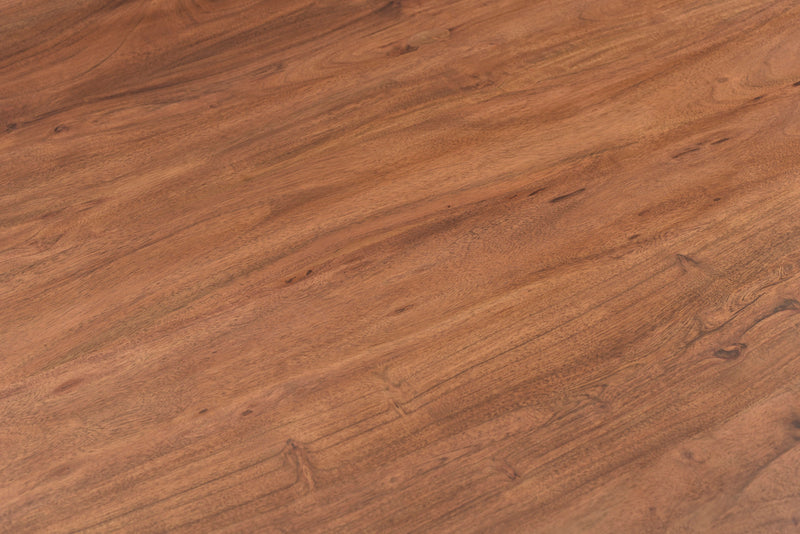 ASPEN OVAL DINING TABLE - LIGHT BROWN MATTE