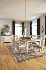 REALYN RECT DINING ROOM EXT TABLE