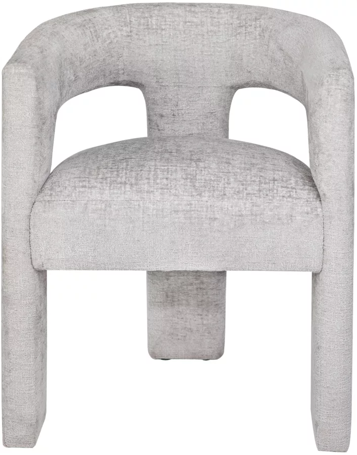 GWEN UPHOLSTERED CHAIR - Grey