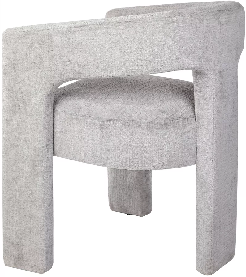 GWEN UPHOLSTERED CHAIR - Grey