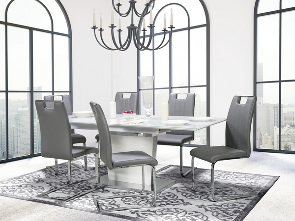 DINO MARBLE LOOK DINING SET