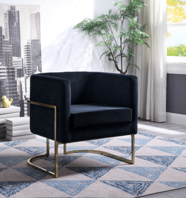 BETTY BLACK ACCENT CHAIR