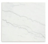 Side view of Darren end table showing clean and contemporary design