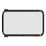 Side view of Oriso 2 tier black bar cart at Couch9 Calgary furniture store