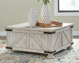 CREST COFFEE TABLE WITH STORAGE