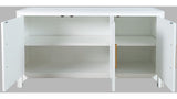 Blanc 3 door accent cabinet storage furniture in Calgary Alberta