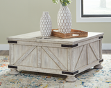 Close-up of Frazwa coffee table highlighting finish and craftsmanship