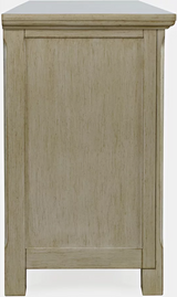 Glam Isabella 54" mirrored accent cabinet storage furniture in Calgary Alberta