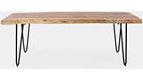Nature’s Edge 48 inch dining bench in natural finish available at Couch9 furniture store in Calgary Alberta