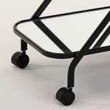 oriso-2-tier-bar-cart-black-detail-calgary