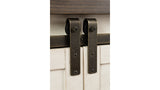 Madison County 60" BARN DOOR SERVER - VINTAGE WHITE