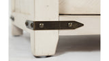Madison County 60" BARN DOOR SERVER - VINTAGE WHITE
