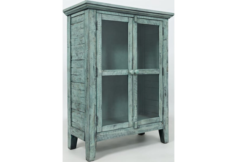 MILAN 32" ACCENT CABINET -VINTAGE BLUE