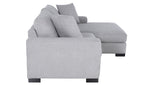 Fabric options available for Randall sectional