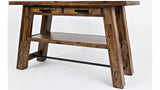 Trestle console table for living room furniture in Airdrie
