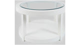 URBAN ICON ROUND COFFEE TABLE - WHITE FINISH